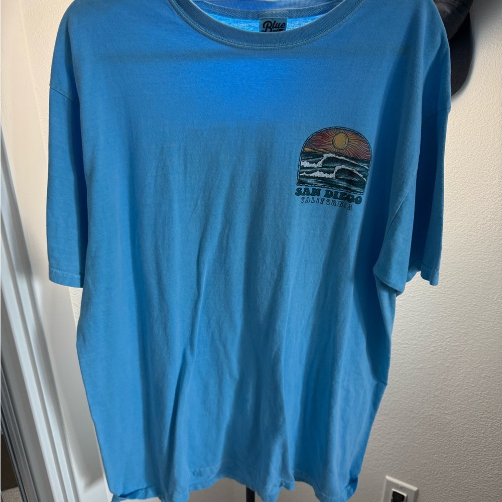 Riot Society Ocean Blue San Diego Tee